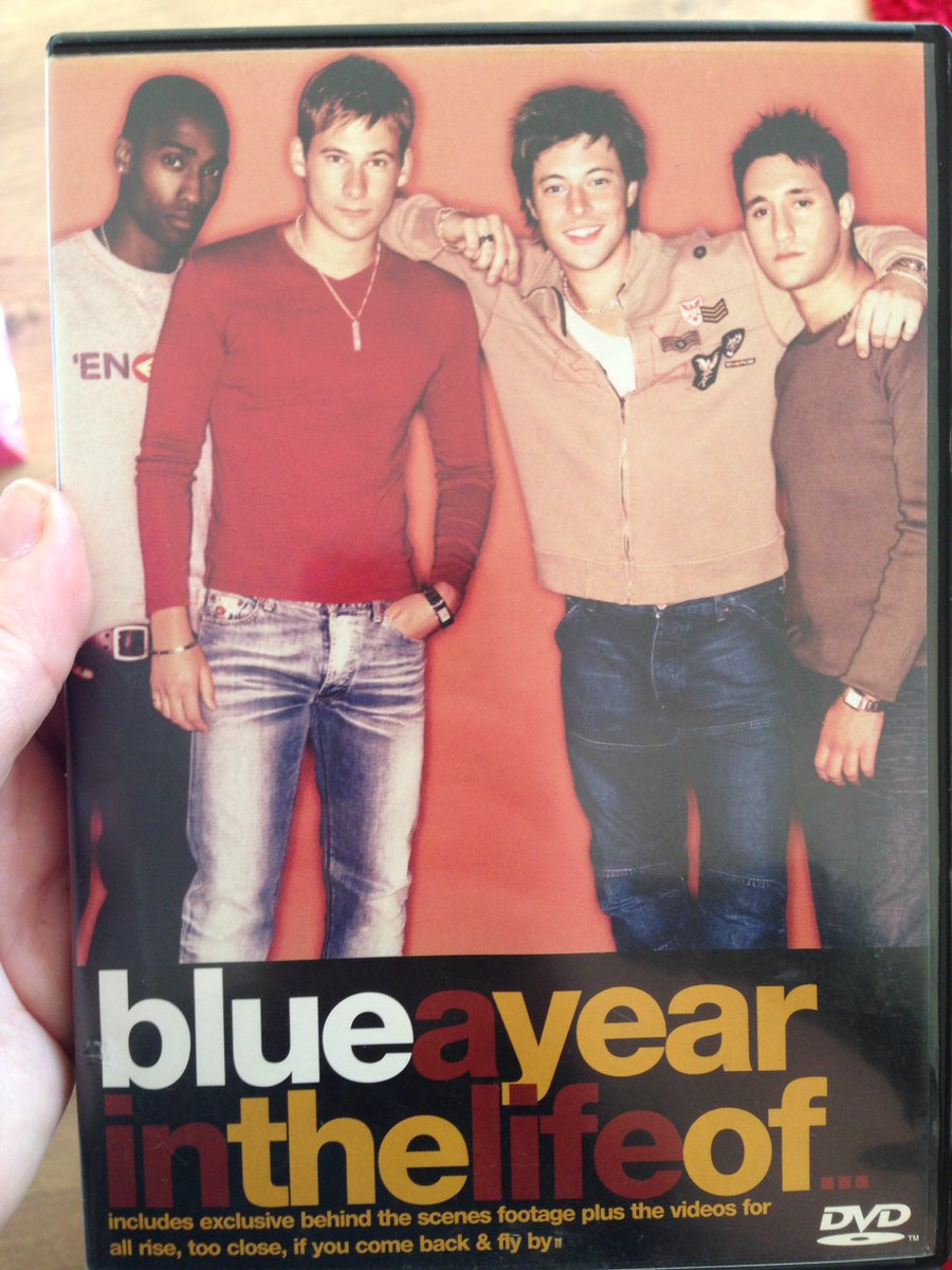 LucyB1189's tweet photo. @OfficialLeeRyan @officialblue @MrDuncanJames @simonwebbe1 @AntonyCosta clearing out some old dvds and come across this #throwback https://t.co/KoBx3LFKb2