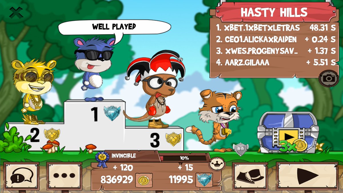 ELLETRAS1's tweet photo. Get on my level, son! #funrun2 #AlickaXRaiden #ProgenySavage #Gilaaa https://t.co/gHPBOpIhwC