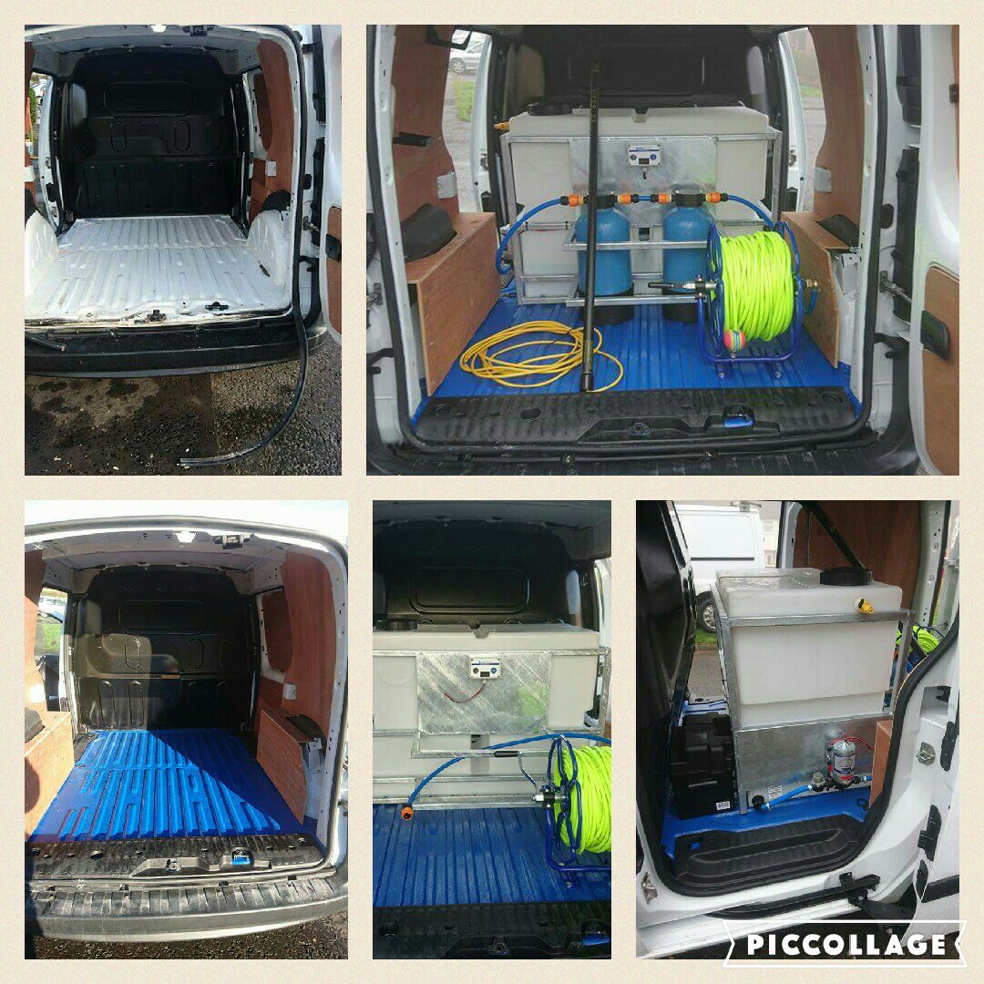 SafeReachSystem's tweet image. Helping another window cleaner make the move to the world of water fed pole. System fitted into a Renault kangoo m.facebook.com/safereachsyste…
