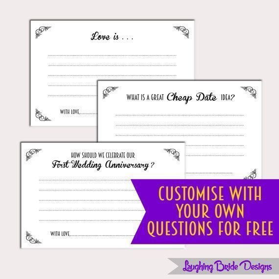 LaughingBride's tweet photo. Wedding Advice Card set 8 questions https://t.co/31tQXDg5hp #custom #personalised #weddingadvice #advicecards #guestbookalternative #guest https://t.co/BiGizY8joP