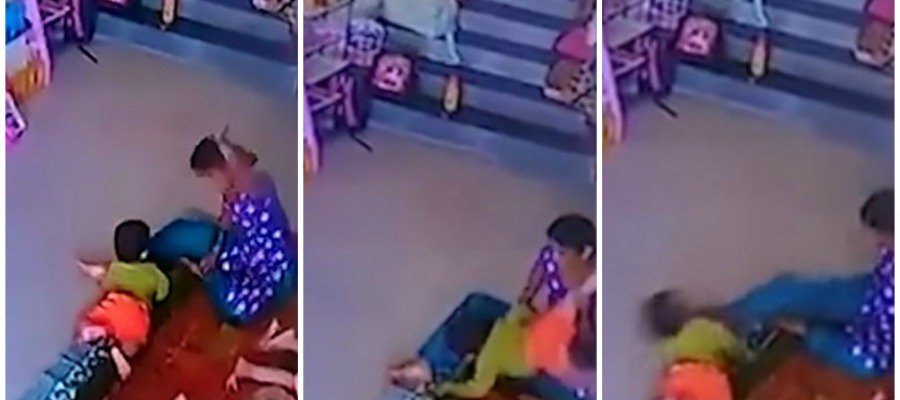 A3Noticias's tweet image. VÍDEO ► La cuidadora de una guardería golpea a un bebé de nueve meses causándole una fractura craneal atres.red/jzjss1