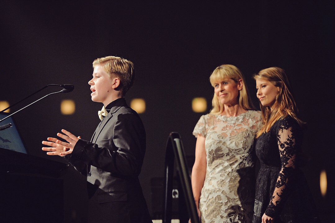 I love my little family more than words will ever be able to describe. 
I'm thankful every day to have them in my life. #SteveIrwinGala