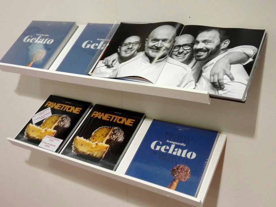 Avanguardia Gelato, il libro in vendita ora alla #MIG2016 Mostra del Gelato di Longarone, stand Italian Gourmet #gelateriamoderna #ricette