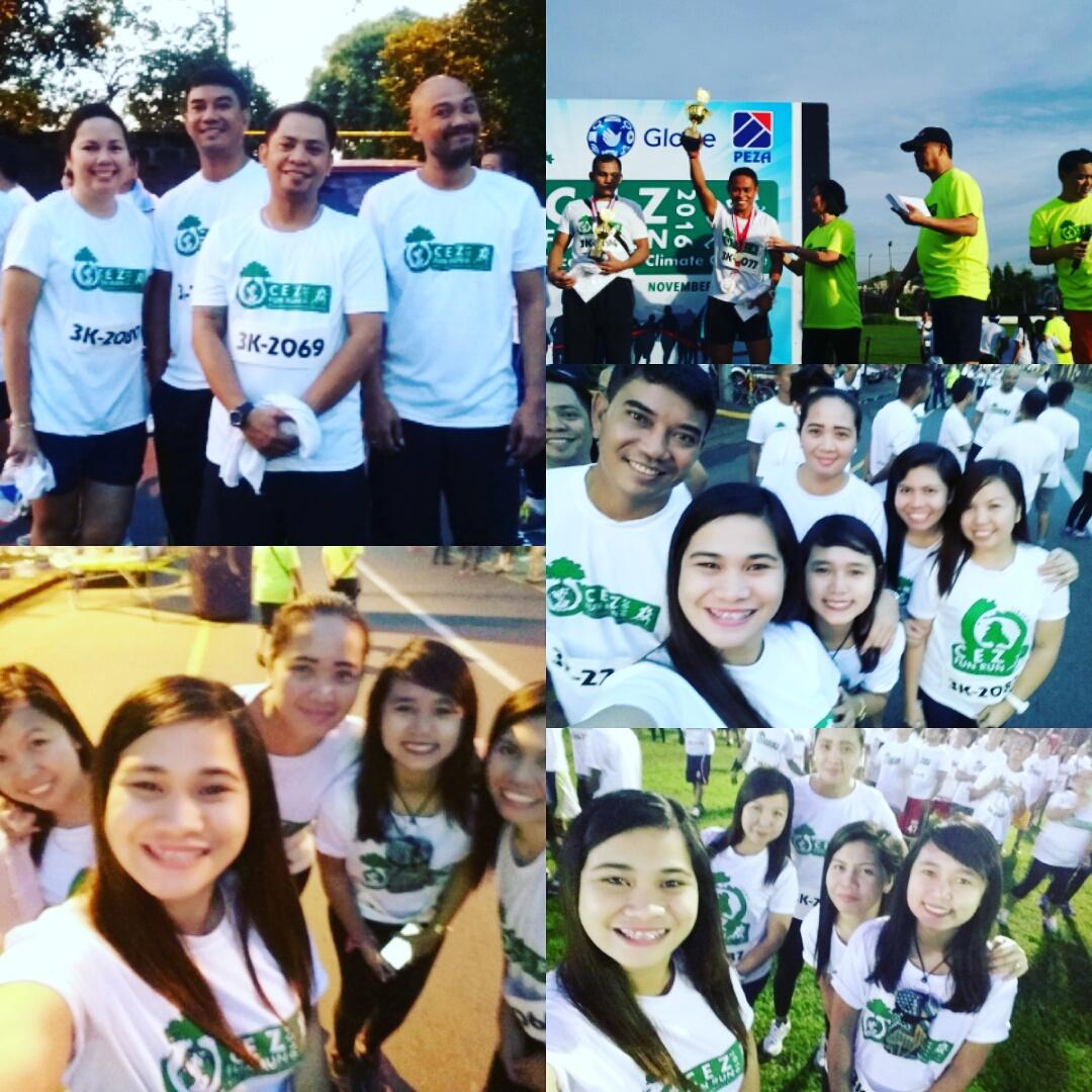 CruzetMarygrace's tweet photo. We are the champion #3krun#cezfunrun2k16 https://t.co/8OdCaysP8E