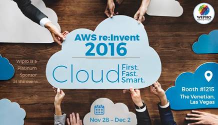 Wipro's tweet image. Empowered @Broadservices to build an integrated organization with #AWS enabled #ITTransformation. #WiproAWSreInvent. bit.ly/2gLYjr1