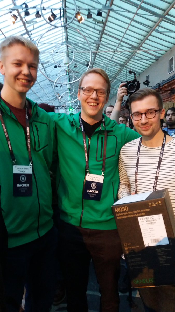 hemonserrat's tweet image. #IoT @UPM_News: 'The happy winning team Find My Paperroll of #UPMhack at #Junct… https://t.co/sfxeOSWcE5, see more tweetedtimes.com/v/12546?s=tnp