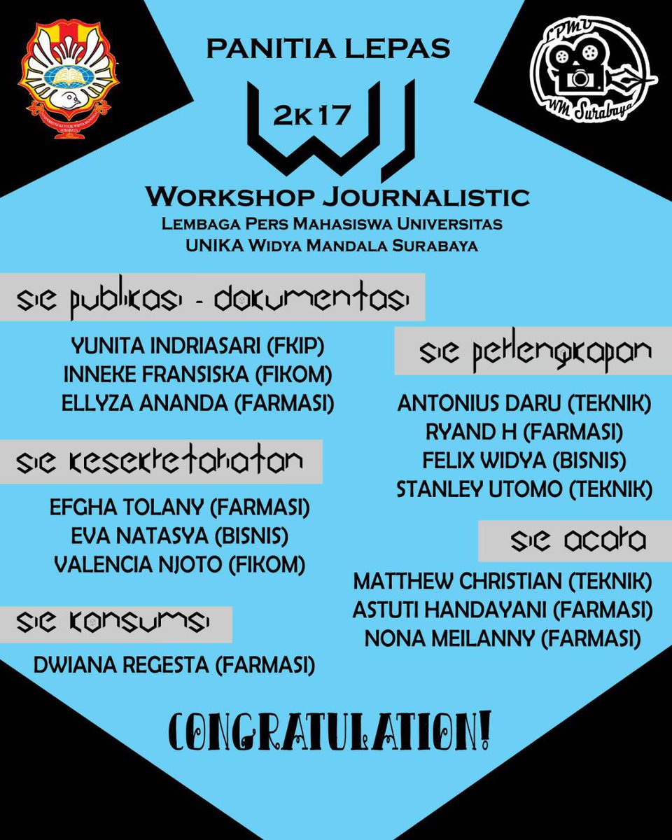 Congrats bagi yg terpilih🎉🎉🎉. Selamat bekerja bersama LPMU❤️