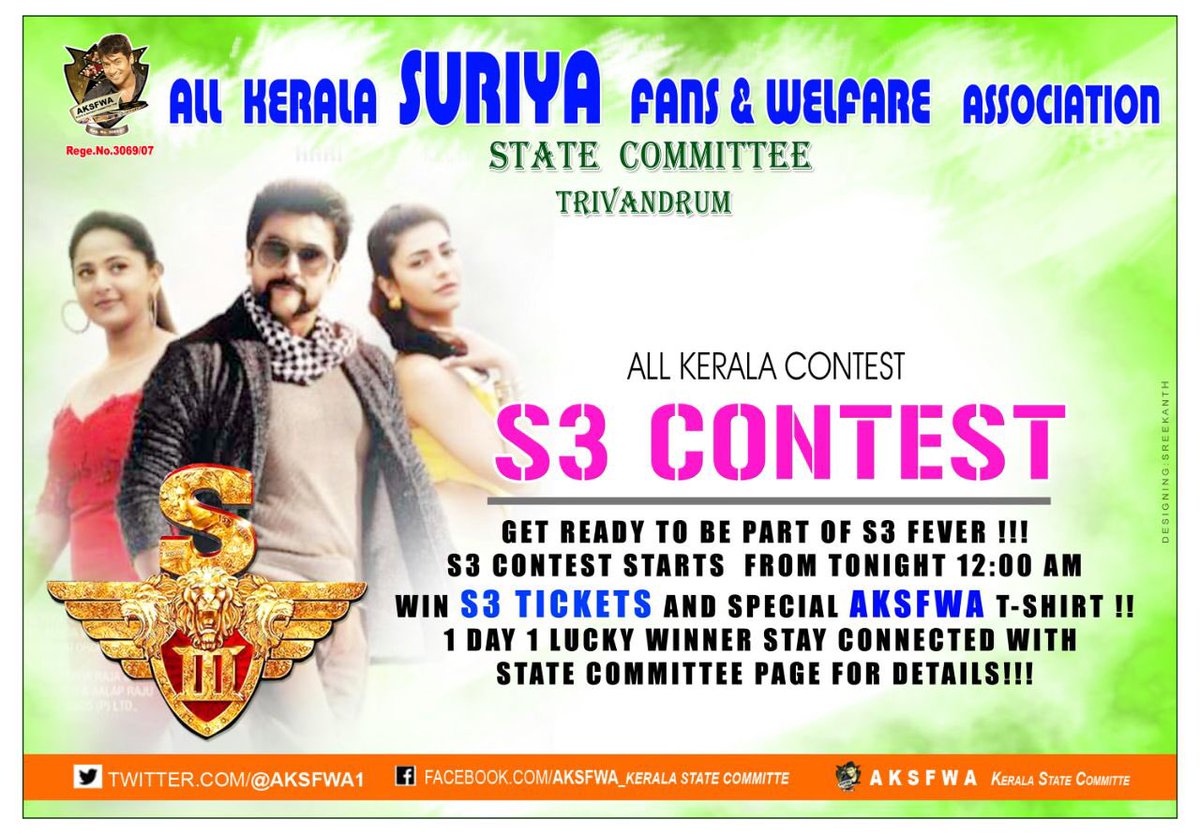 rajsekarpandian's tweet photo. #S3Contest by @AKSFWA1  stay tuned #AKSFWAS3contest 1st week contest starts from today midnight details will be  posted  by @AKSFWA1 https://t.co/RvYLWiAEwO
