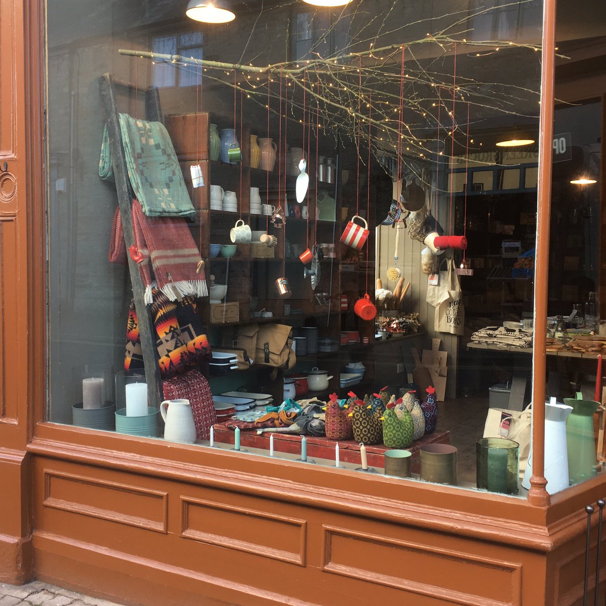 HayMarketsLtd's tweet photo. One more #christmasshopwindow... hanging pretty in @day_household https://t.co/WCH9LCoBm1