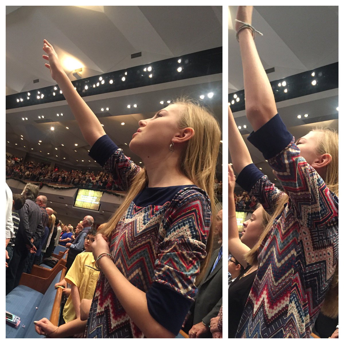 shanemjohns's tweet photo. Often I like to watch, listen, &amp; reflect during worship.Sometimes I get to experience something special.The worship is strong with this one. https://t.co/dLXKQbMwCD