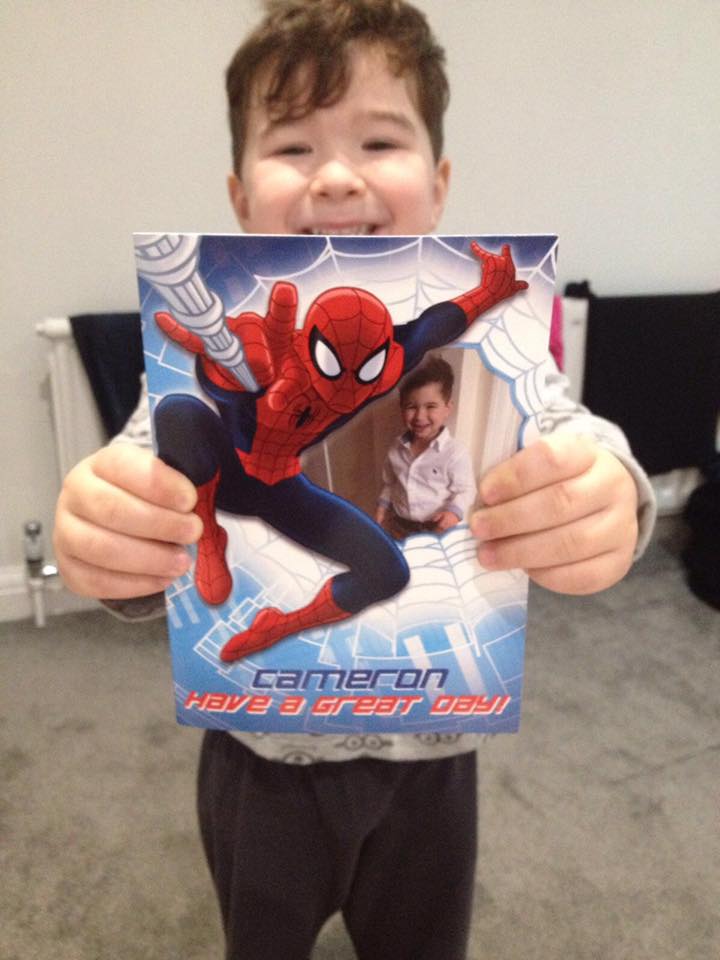 itsrichwilliams's tweet photo. Seth is 4 today.
My sister got him a personalised birthday card.
But forgot to change the name...!
#WhoTheHeckIsCameron #ClubStupid https://t.co/nqGaJTIdk8