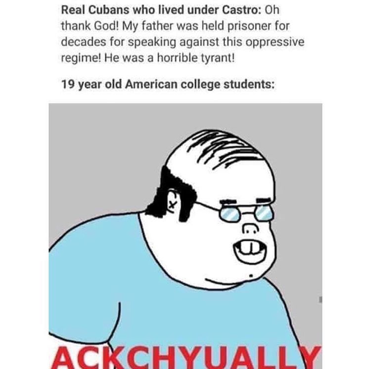 ethanzirk's tweet photo. Too true tho #FidelCastro https://t.co/MqqSF2DdPi