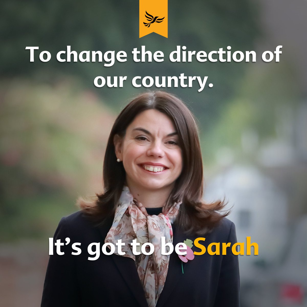 sarahjolney1's tweet photo. That they want to change the direction of our country. https://t.co/iWluwS4D01