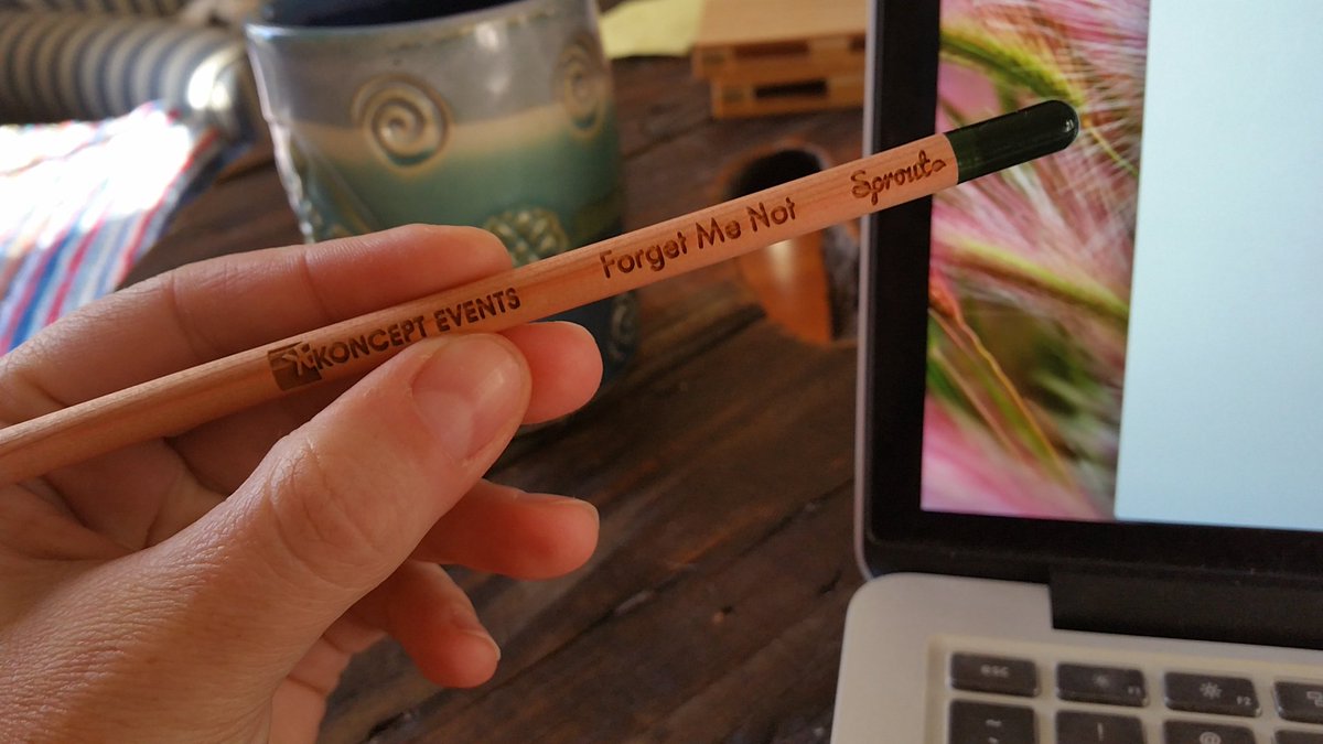 EventTechNomad's tweet photo. Just got around to opening my #SPINCon16 bag. Love the thought @KonceptEvents put into their promos! Especially like the pencil #eventprofs https://t.co/vdsD3P5VZg