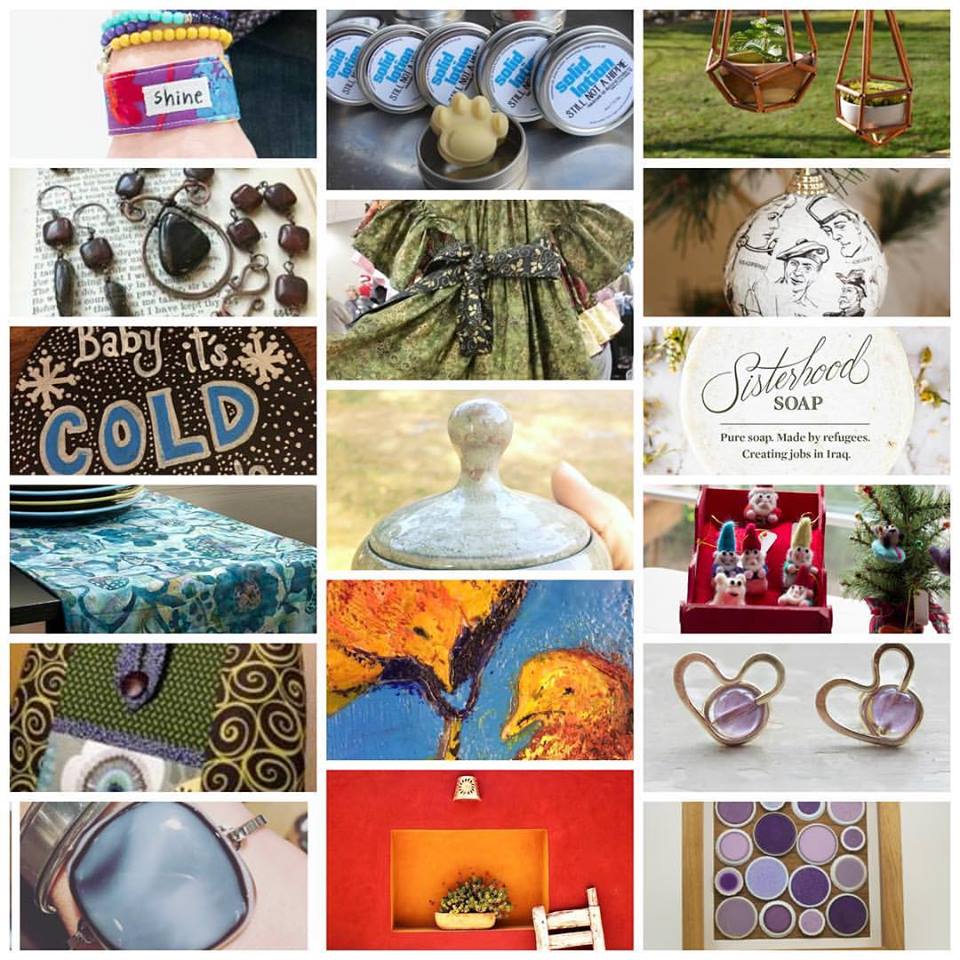 Just ONE WEEK until the Handmade Holiday Pop-Up Party at The Makery! 🎉 Next Friday, 12/2, 6-9 pm and Saturday, 12/3, 10-4 pm 🎉 $5 admission