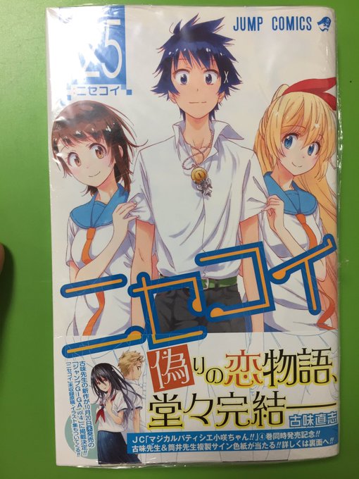 漫画 ニセコイ最終巻25巻の結末のネタバレと感想まとめ アニメとマンガのtomoの部屋