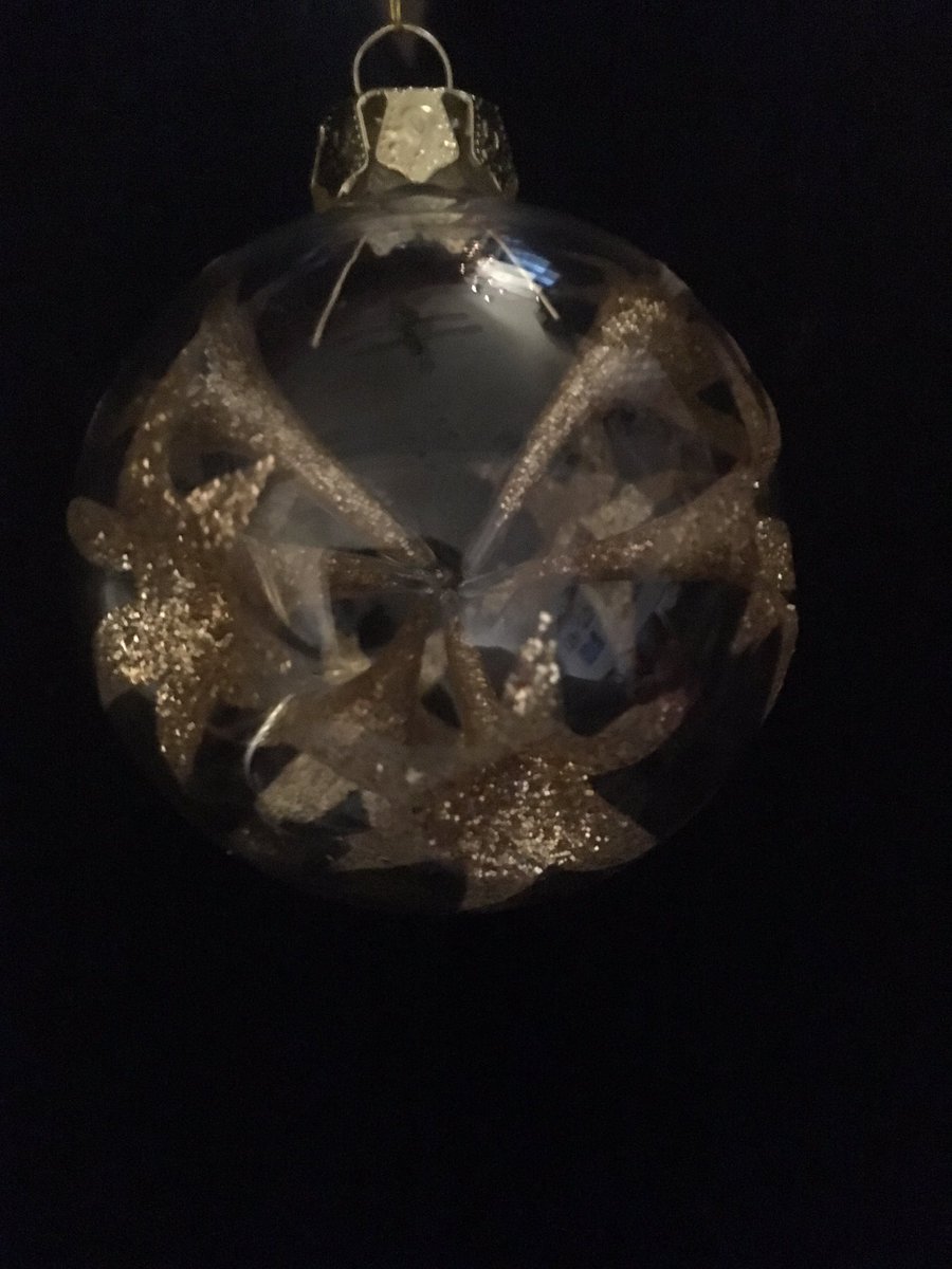 MoonBack2's tweet photo. Only 3 bell shaped and 2 round shape made no more will be being made , handmade blown glass baubles can be personalised feathers etc £6 each https://t.co/xalVJGdo49