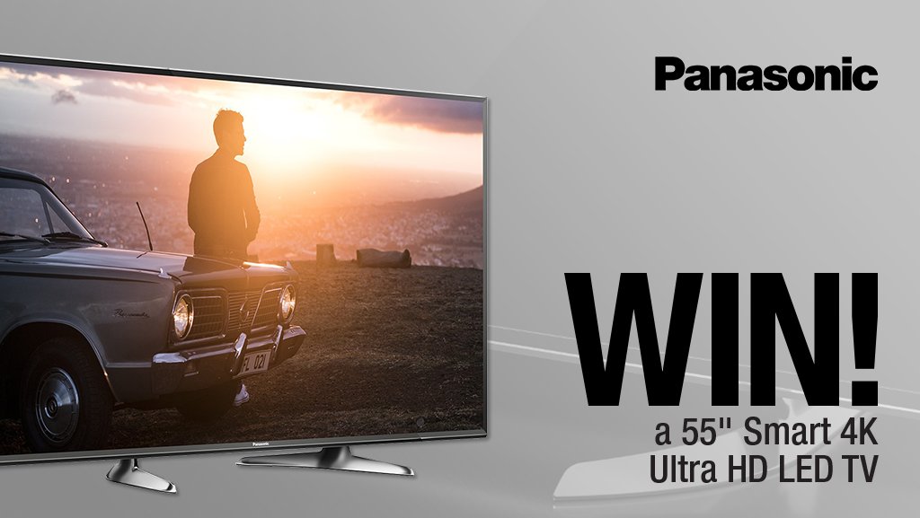 HughesDirect's tweet photo. Don't forget to enter our comp to #WIN a @PanasonicUK 55" Smart #4K #TV worth £899! Follow @HughesDirect &amp; RT 🍀🎁 T&amp;Cs apply, ends 30/11/16 https://t.co/hWv7kQd2NL