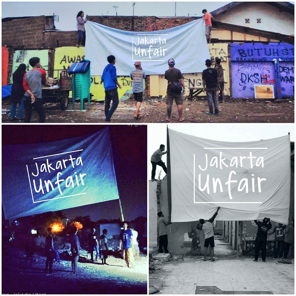 Ketika penetrasi internet Indonesia telah tembus 50% penduduk, JAKARTA UNFAIR didistribusikan dgn cara-cara jadul. Tujuan: konsolidasi warga