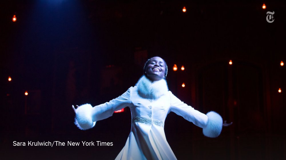 nytimestheater's tweet photo. "The Great Comet" is the most innovative and best new musical to open on Broadway since “Hamilton" https://t.co/BU5zT52F0P https://t.co/3PsWmf9SkJ