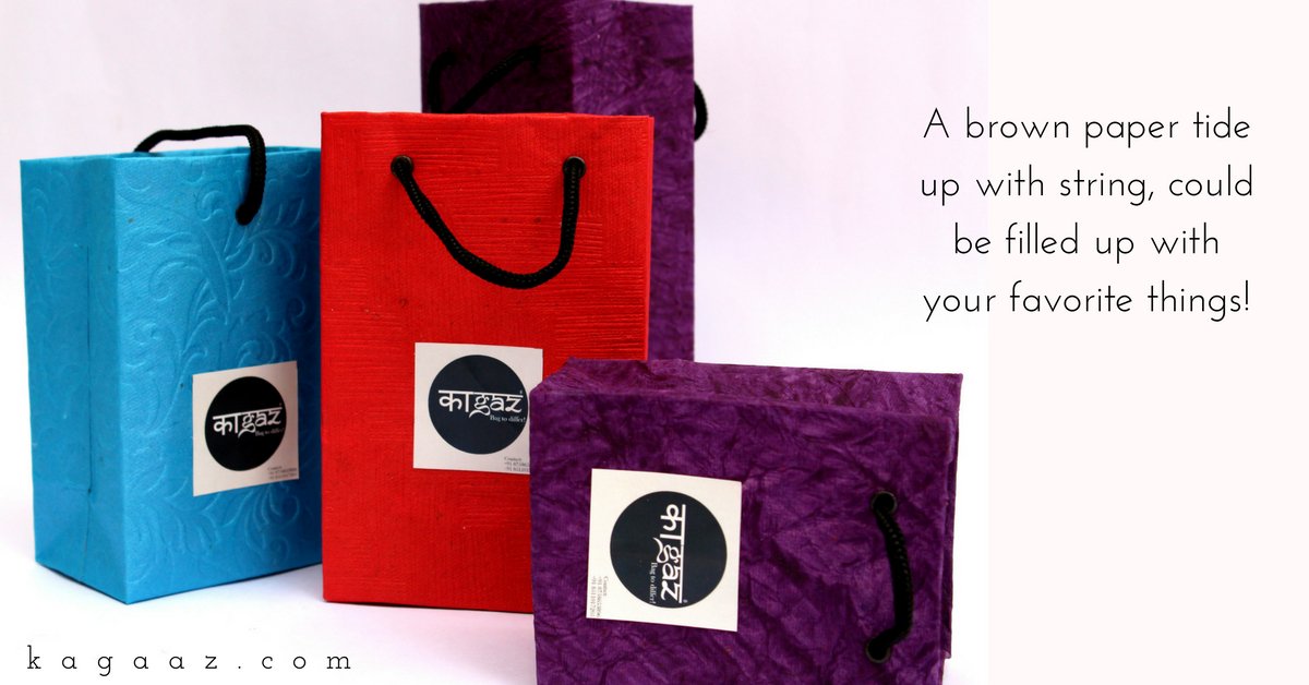 kagazz1121's tweet photo. Pick your favourite...
#bag #paper #paperbag #gift #BagToDiffer #Kagaaz #HandmadePaper #handmade https://t.co/jn1PtZ6ICR