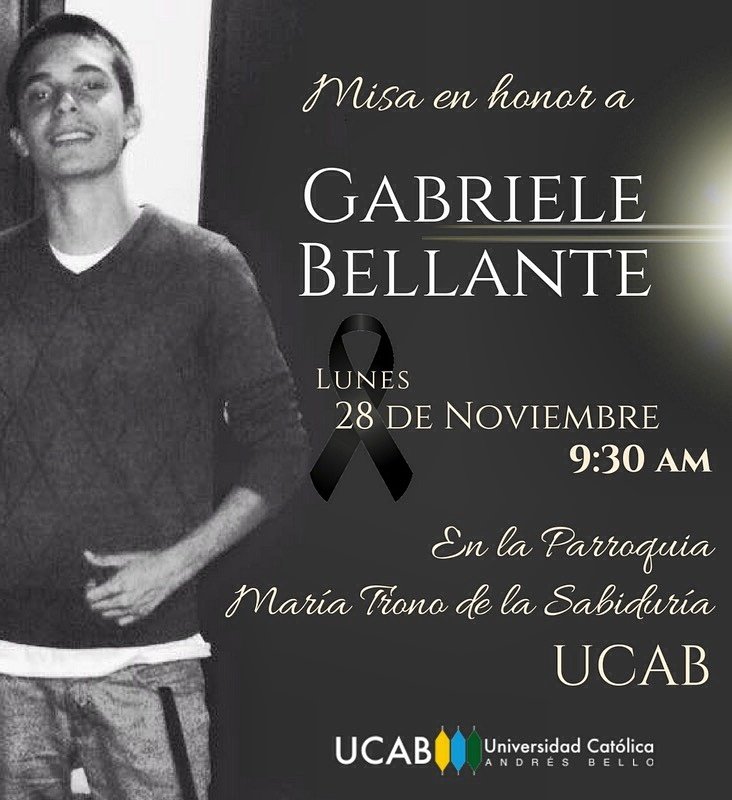 CEEducacion's tweet photo. Nuestras condolencias a la familia Bellante. Muy triste noticia. Mañana a las 9:30 a.m. se ofrecerá una MISA en su honor en @lacatolica https://t.co/yBXWreIPgO