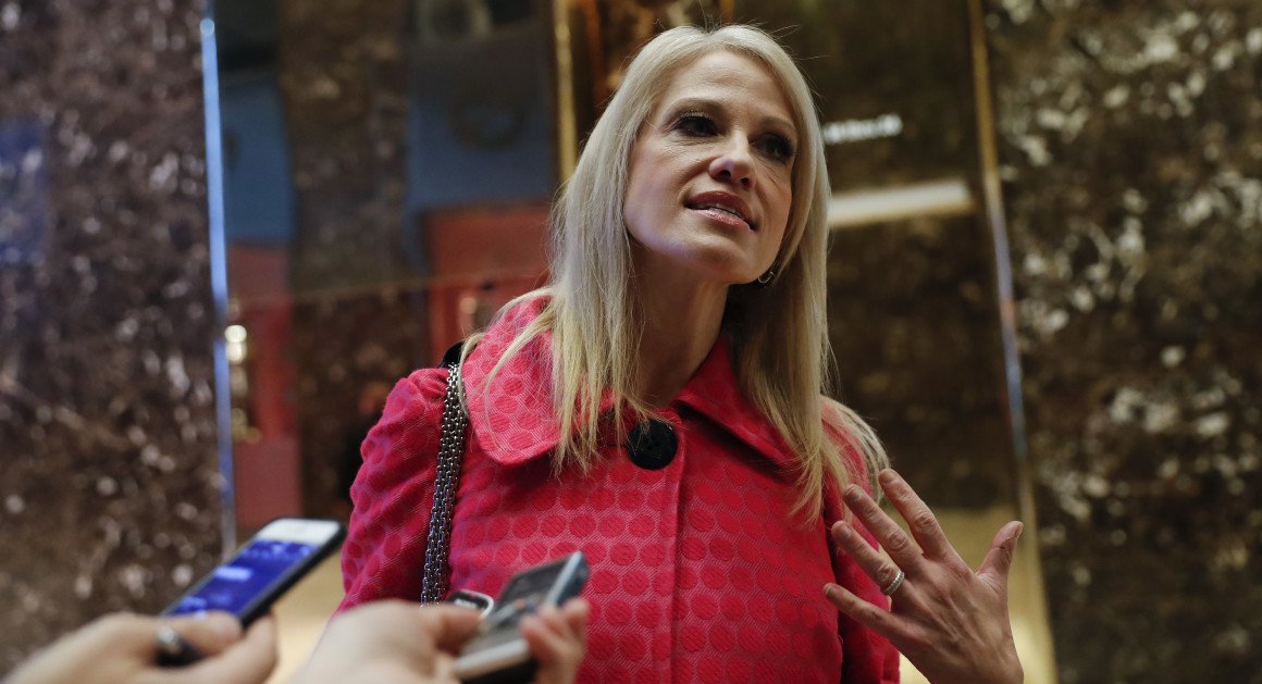 politico's tweet photo. Conway unloads on Romney https://t.co/llsI2uOw5K | AP Photo https://t.co/aftpfExNqC