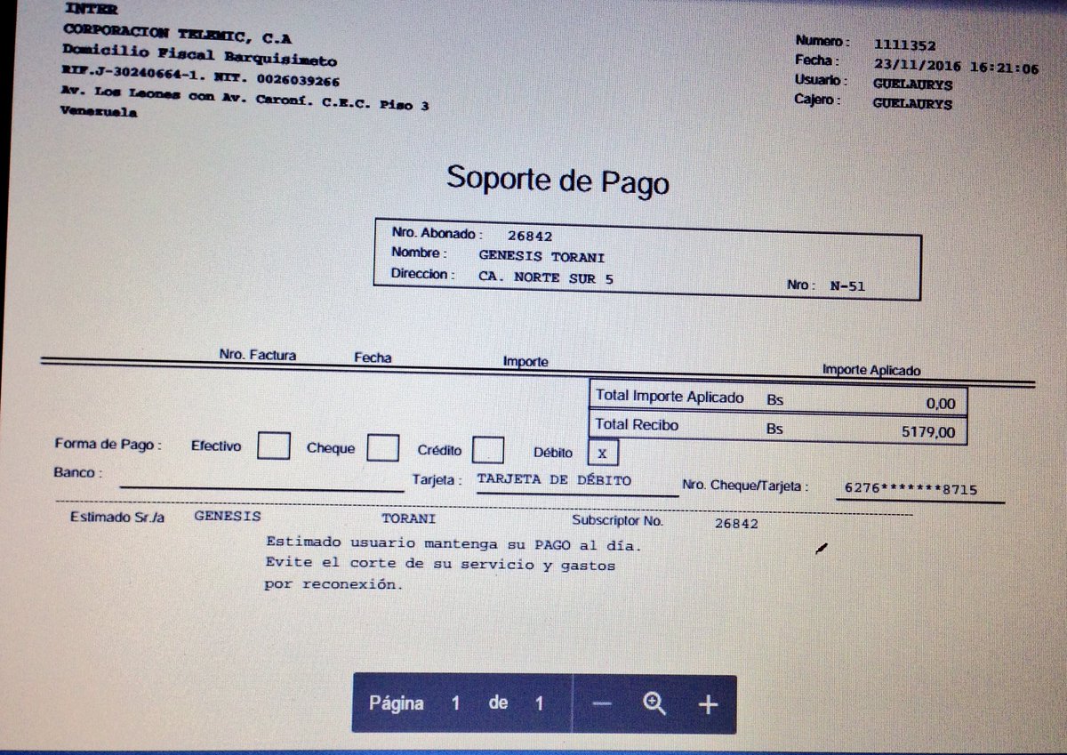 gtorani18's tweet photo. De nuevo un mes más sin poder disfrutar del servicio q pago de @Intercable_Vzla hasta cuando está ineficiencia? @InterCliente solucionen!!! https://t.co/TrKS5ja5Iu