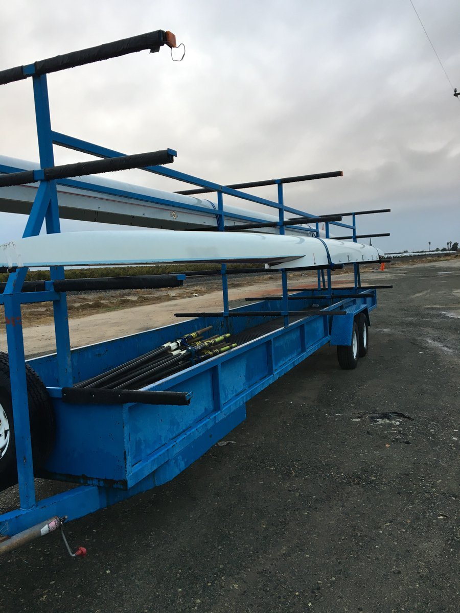 NSCRowing's tweet photo. Last leg of trip with new used boats. I should be at LLVRC boathouse at 1:00 pm. Can anyone help unload? https://t.co/wrokc6zWgD