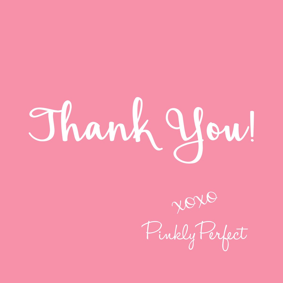 Pinkly_Perfect's tweet photo. The biggest #thankyou to everyone who #shoppedsmall with us yesterday for our first ever #SmallBusinessSaturday! We are so lucky! 💕📦 https://t.co/ZtIJpew8so