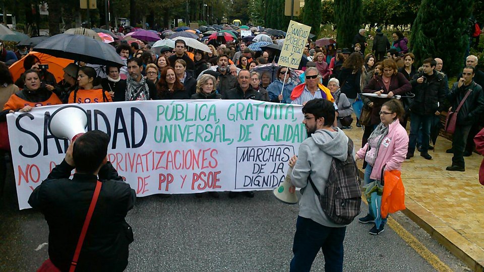 IZAR_Rev's tweet photo. La sanidad andaluza está en lucha en #Málaga y #Granada e @IZARAndalucia ha estado hoy presente para decírselo a @psoeandalucia y @PPopular https://t.co/zIL5VgbMCI