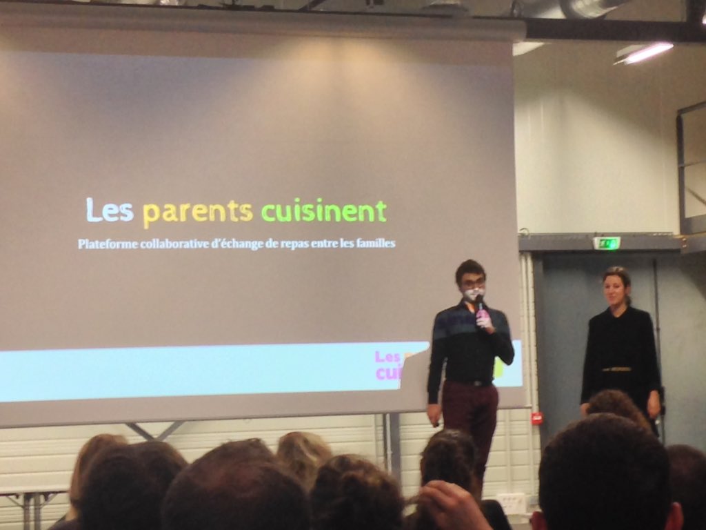 FoodTechIPB's tweet photo. #lesparentscuisinent aident grâce a leur plateforme collaborative l'echange de repas entre familles #FoodTechChallenge https://t.co/CwRAXuaRNW