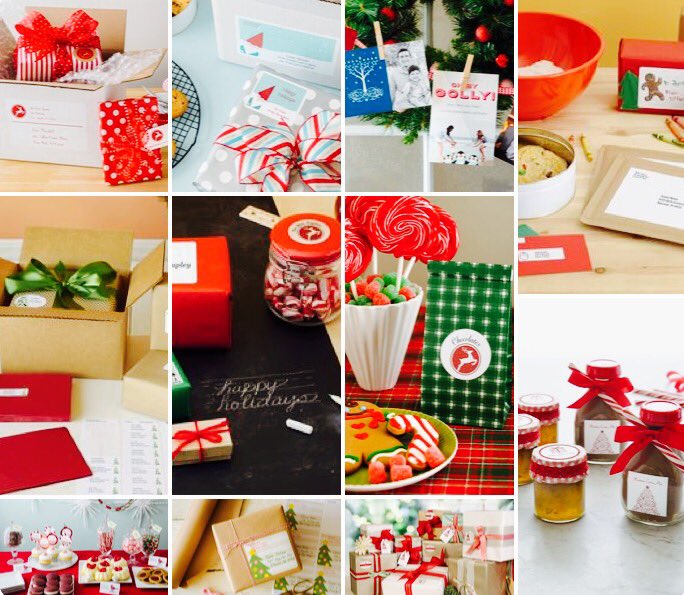 So many festive designs on <a href="/HandmadeHour/">HandmadeHour</a> this evening. You can all use our free Christmas templates for labels and cards #handmadehour