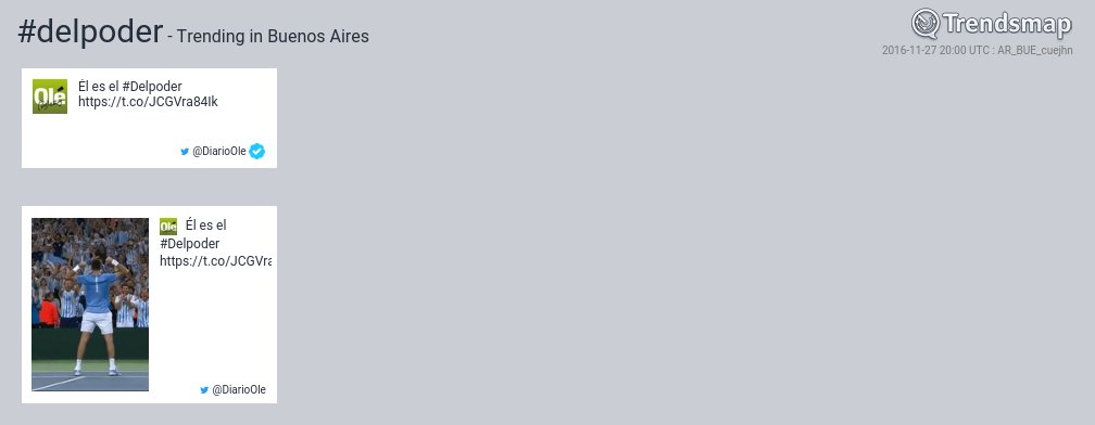 TrendsBA's tweet photo. #delpoder es ahora una tendencia en #BuenosAires

https://t.co/qRVBWG3bZ7 https://t.co/iZu5eNYceq