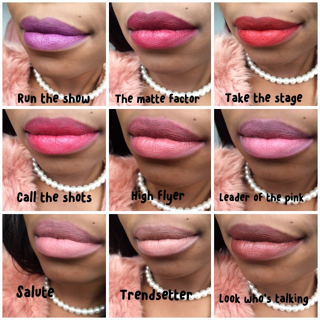 annemarie_akin's tweet photo. Major Matte situation with @rimmellondonuk and their new Matte Lipsticks - https://t.co/AJD2UTGtyr  #LipLibrary #BBT https://t.co/g27TL8M5vH