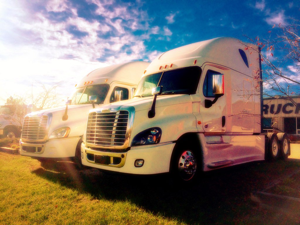 We have several new 2017 Cascadias in stock. #Cascadia #trucking #TruckSales  Contact Alex today.