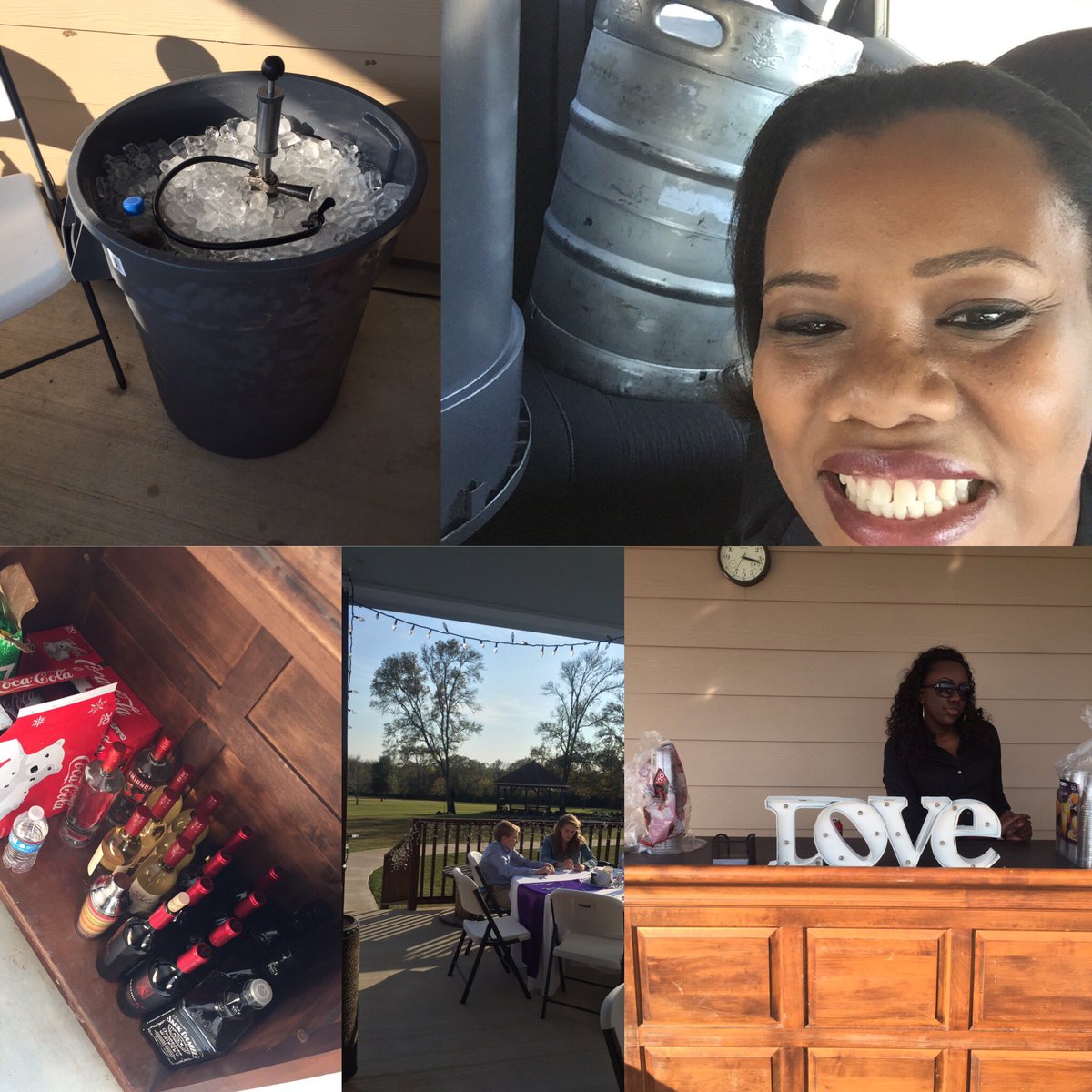 OpulentBartend's tweet image. Great wedding in the great state of Texas!! Jack and keg says it all