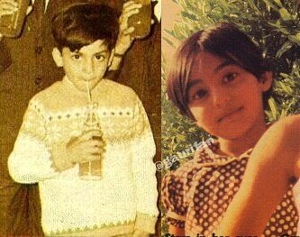 SRKAzeriCFC's tweet photo. Rare photo #KingKhan @iamsrk and queen #GauriKhan childhood photos https://t.co/GP7Twl7K5f