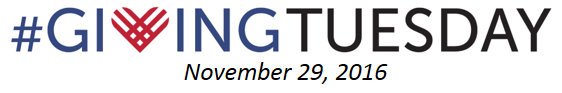 #GivingTuesday is this Tuesday, November 29, 2016.  #GivingTuesday is also the start of our GBG 2-3 Campaign!