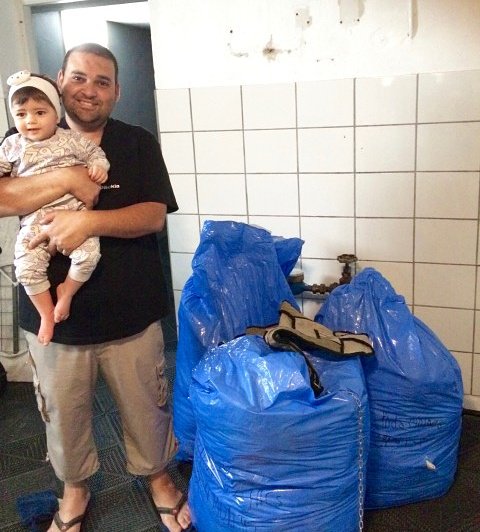 FoundationLoof's tweet photo. We supported people new to Sweden with kids clothings! #dagensindustri #di #mittbolagbidrar @dagensindustri https://t.co/3h33cOCIQL