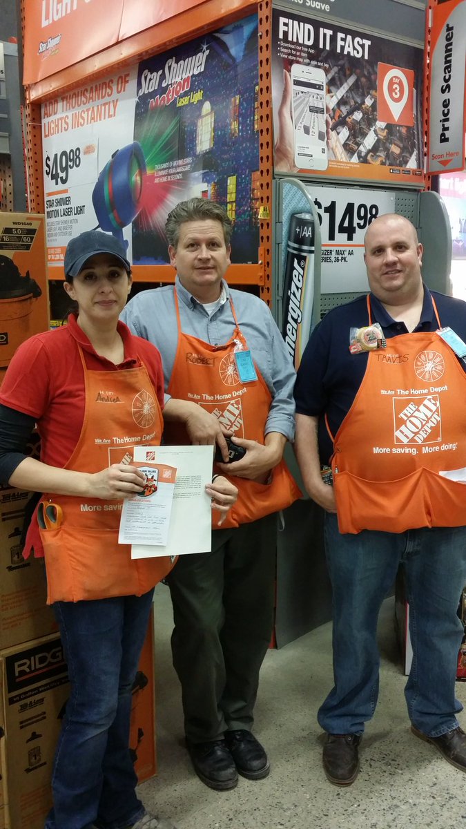 Recognizing Andrea for driving sales, in-stock, and excellent recovery with her team in Garden all Black Friday Weekend!