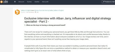 Alban_Jarry's tweet photo. What are the keys to having a strong personal brand ? (@beBee) #CDO #i4emploi #digital #ITW https://t.co/70wQO87uY7 https://t.co/3EvMMHAiEw