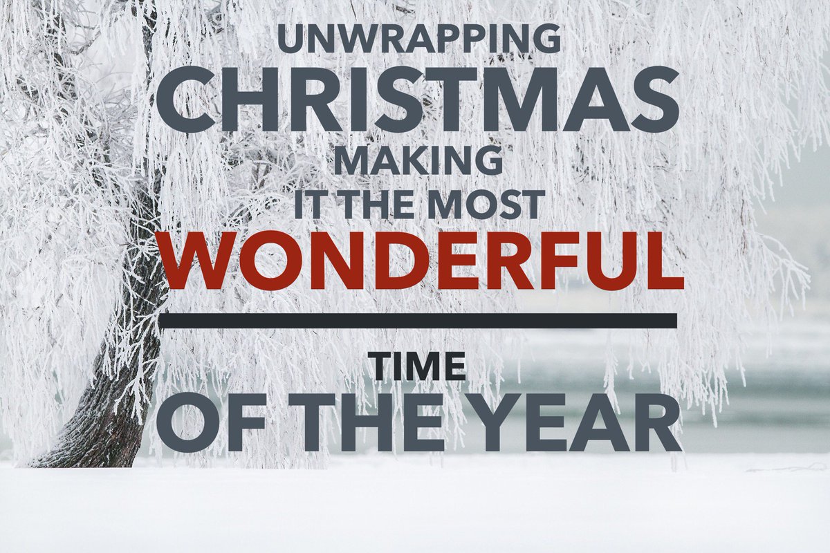 dave_jamerson's tweet photo. I'm excited to start this new series Unwrapping Christmas as we take a fresh look at the Christmas story and the incredible gifts it offers. https://t.co/5BFnHeCKTO