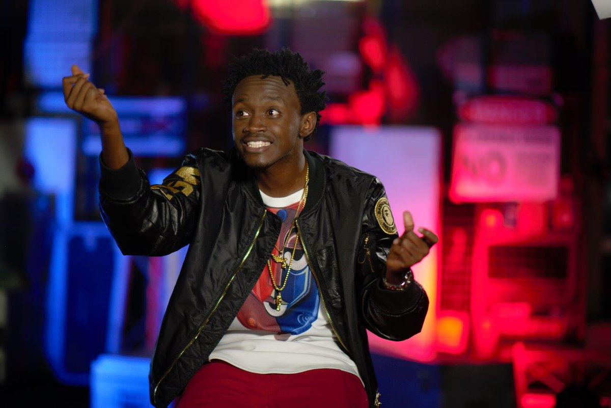 KenyaCocaCola's tweet photo. .@BahatiKenya will also be joining us after the show to answer your questions about his musical journey. Tweet them using #askBahati https://t.co/GqHMY9Gwcq