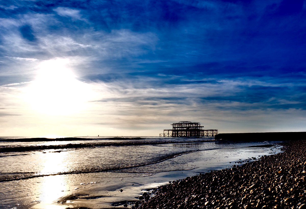 Winter shadows, Winter colours.. #Brighton #Hove