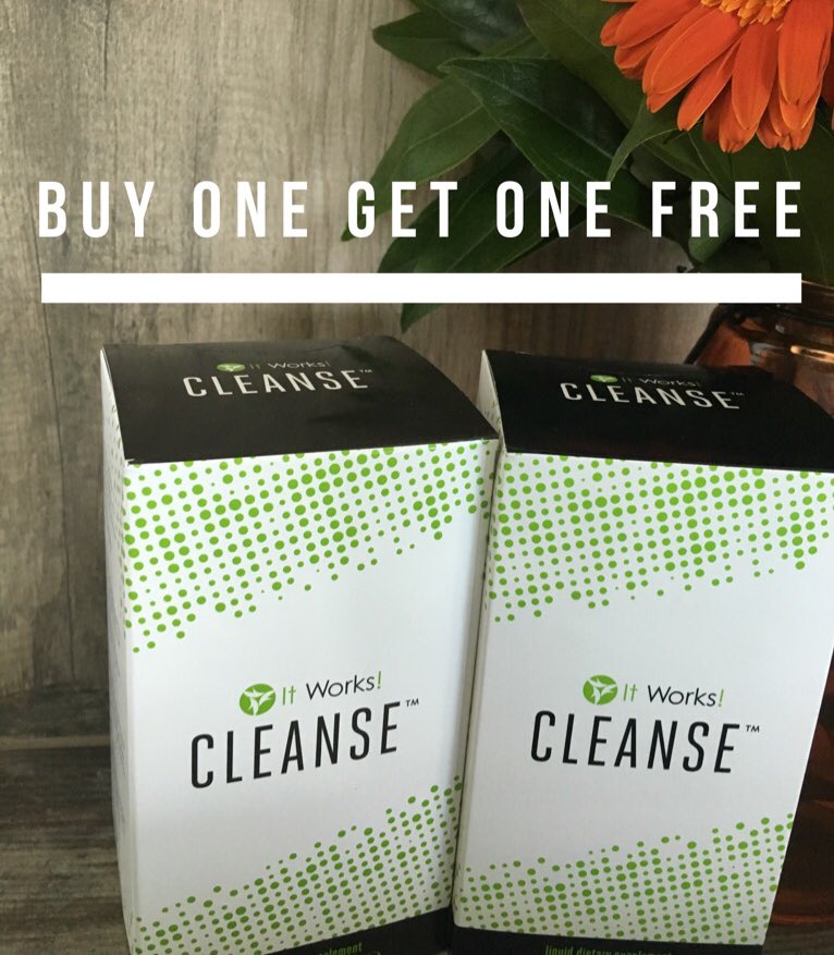 ItWorksGlobal's tweet photo. Between now and Christmas is the PERFECT time to partner with your favorite Cleanse! (And it's BOGO until tomorrow night!) https://t.co/0RI9LJpO7L