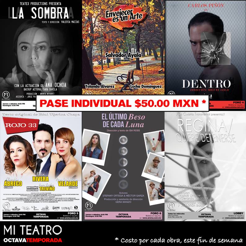 EduiTijerina's tweet image. ¡AMIGOS DE MONTERREY! No se pierdan a @ClaudiAbrego y @ludyvinavelarde interpretando a MAPI en #ROJO33, con @felixrivera333 en @miteatro_mty