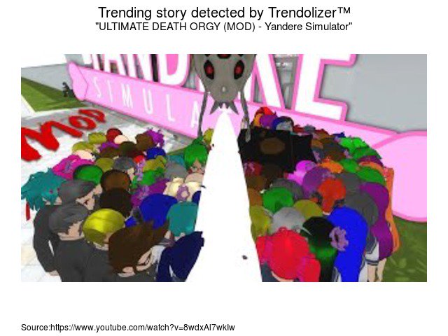 Ebolatrends's tweet image. ULTIMATE DEATH ORGY (MOD) - Yandere Simulator #YouTube #JSON #adblockingsoftware #easter ebola.trendolizer.com/2016/11/ultima…