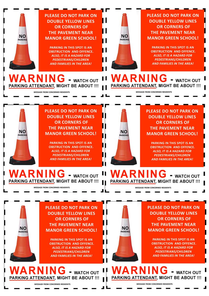carlhsimmons's tweet photo. @TamesideCouncil Warning to unsafe parker around schools https://t.co/DjXDR0e1tq