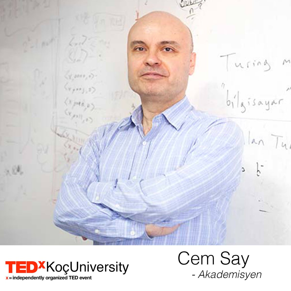 Cem Say 3 Aralık'ta TEDxKoçUniversity sahnesinde! <a href="/say_cem/">Cem Say</a>